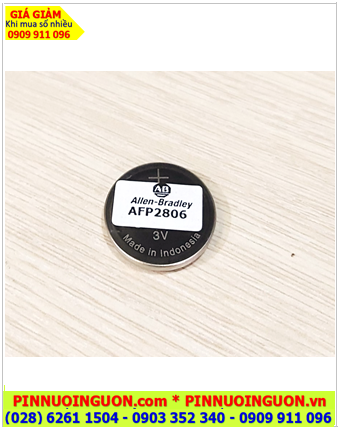 Panasonic AFP2806, Pin nuôi nguồn PLC Panasonic AF2806 lithium 3V chính hãng /Xuất xứ Indonesia